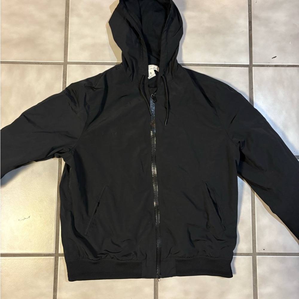 H&M L.O.G.G. Black Mesh Jacket